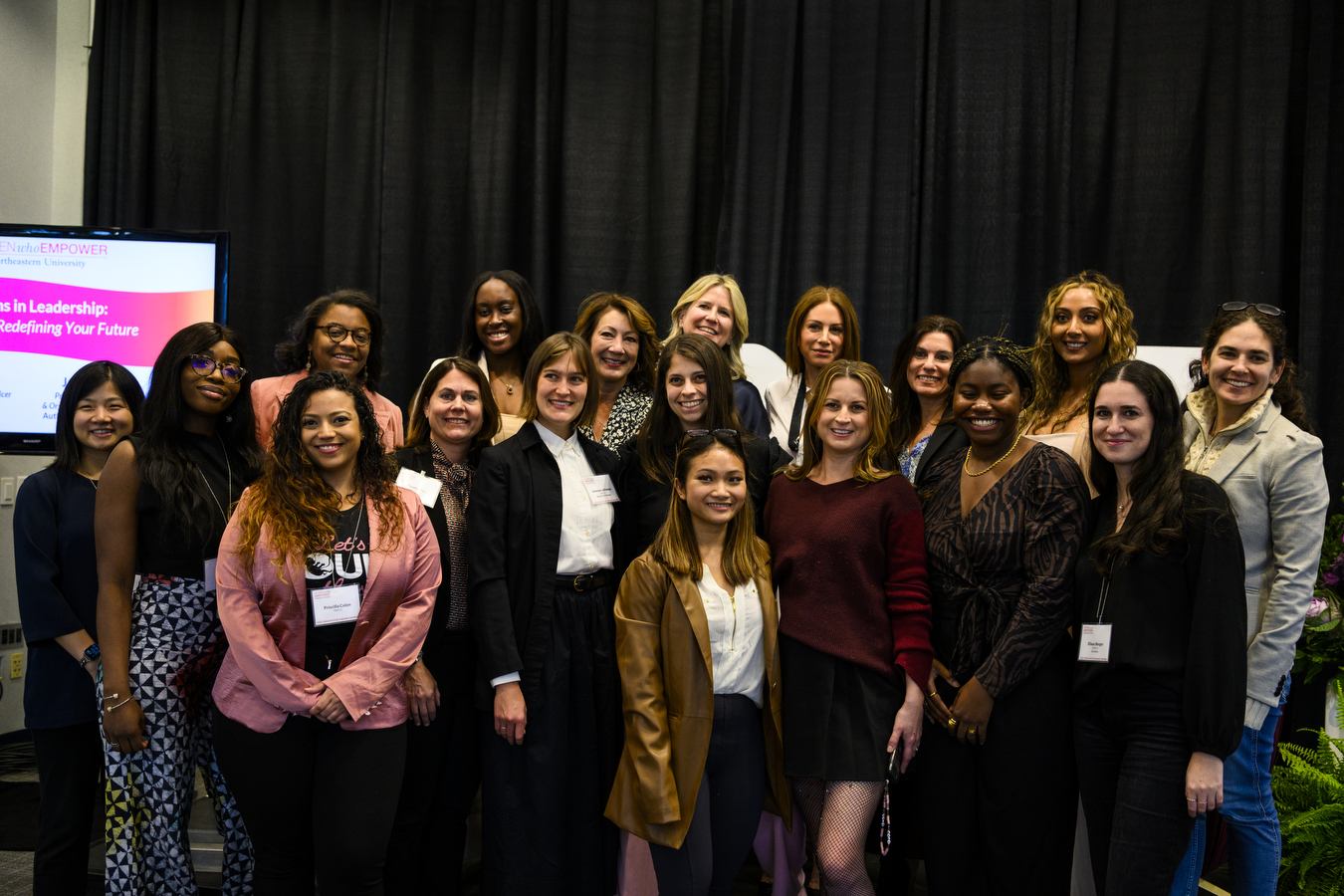 Group of women posing for a photo