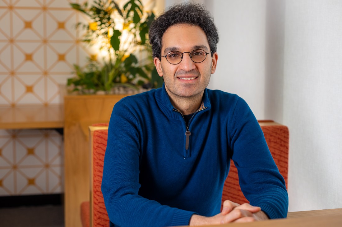 Portrait of Hossein Dabbagh.