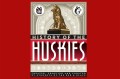Cover of “History of the Huskies,” a 250-page coffee table book created by Northeastern students, featuring a bronze husky statue and university symbols.