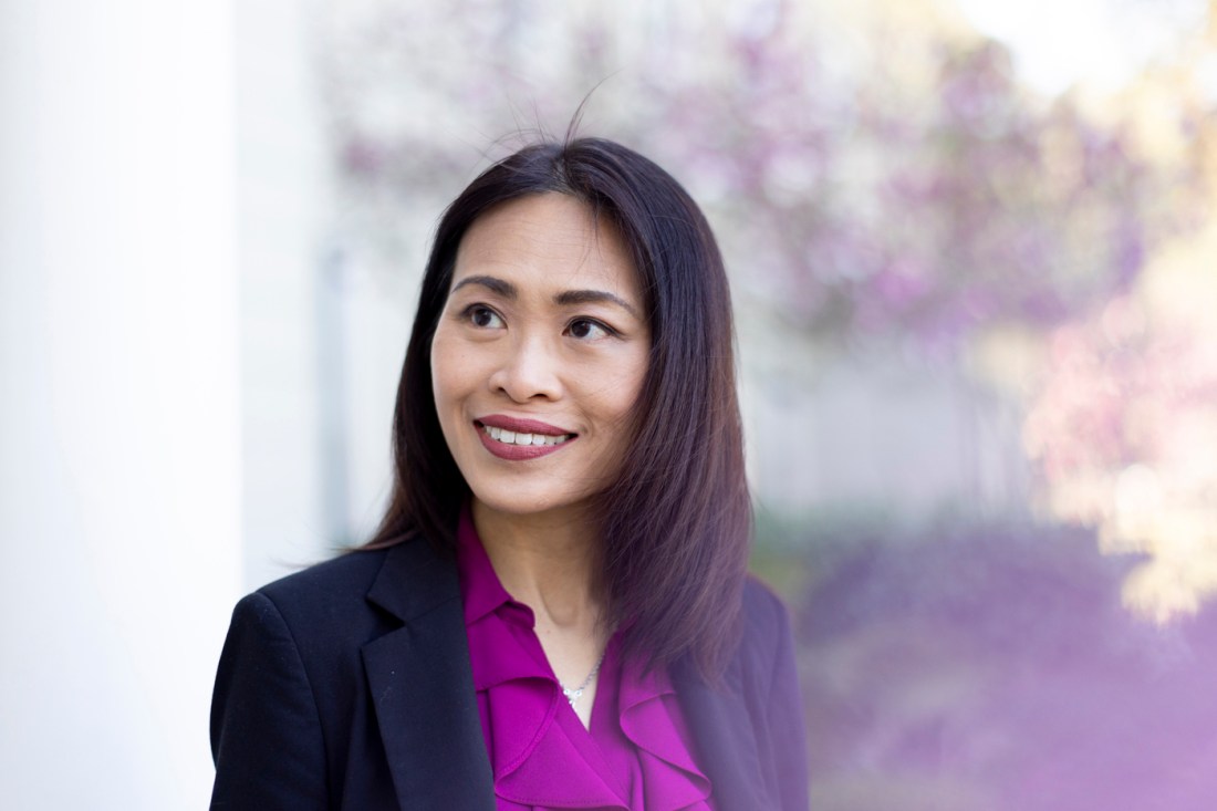 Portrait of Christie Chung.