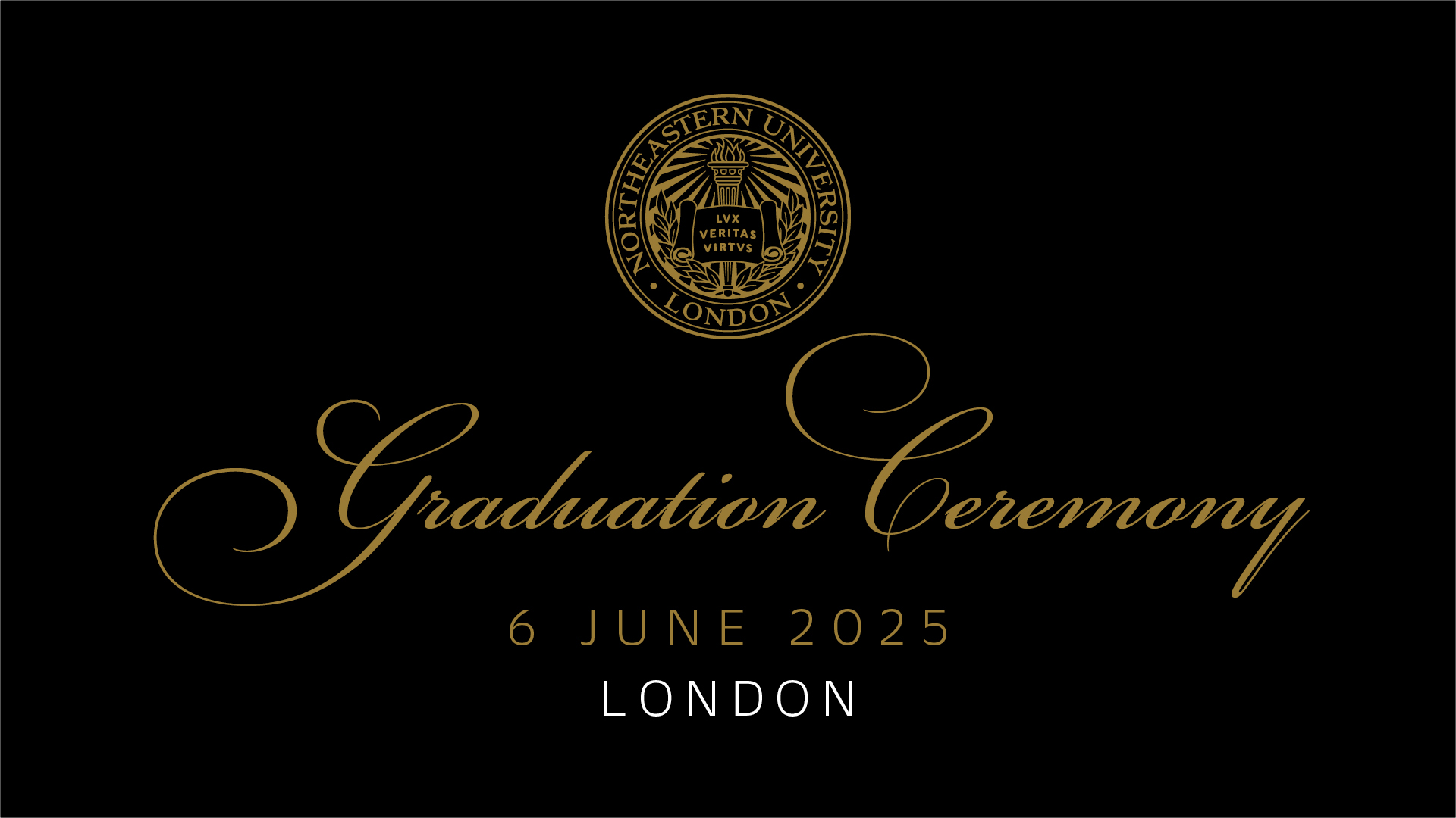 Graduation Ceremony 6 June 2025 London